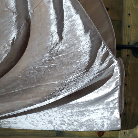 VINCE VELVET PURL-EDGED PANELED MAXI COLUMN SKIRT SIZE 16 PLUS SIZE - Picture 3 of 13